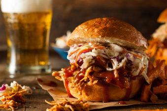 Puller Pork Burger