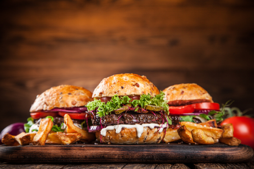 foodtruck mieten mit Burgers