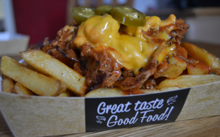Leckere Pulled Pork Schale 