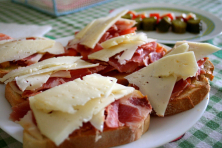 Serrano Schinken Tapas Catering