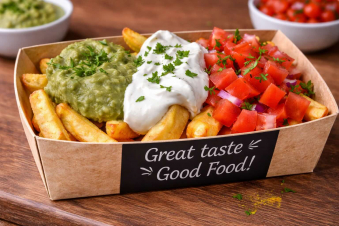 vegetarische und vegane Speisen Foodtruck